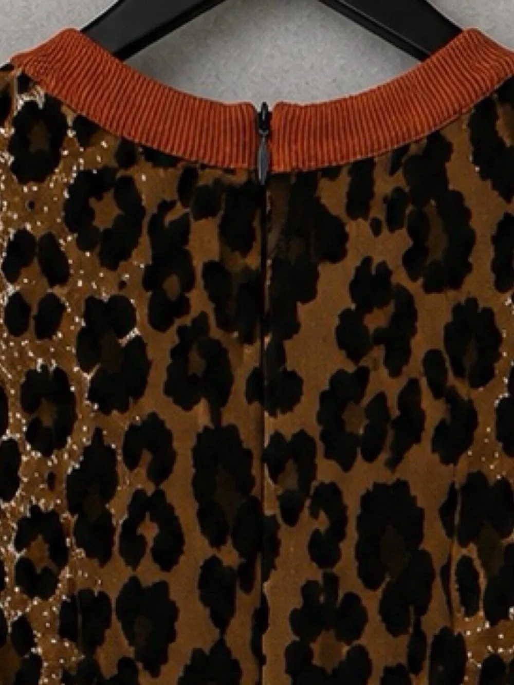 ‼️WOW‼️🖤🧡🤎Stella McCartney Leopard dress! IT 40 NWOT!